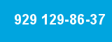 929 129-86-37 929 129-86-37